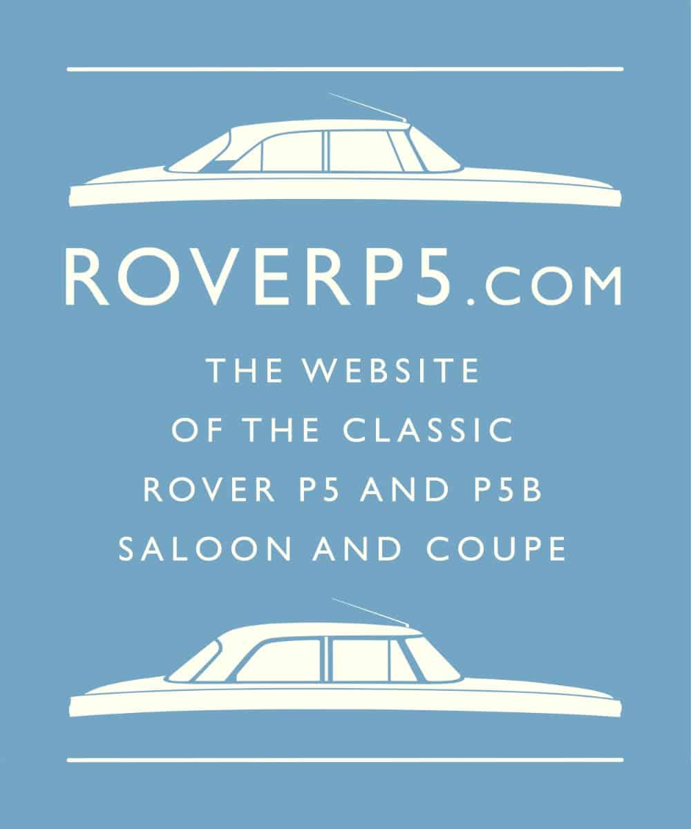 RoverP5.com: Classic Rover P5 (3 Litre) and P5B (3.5 Litre)