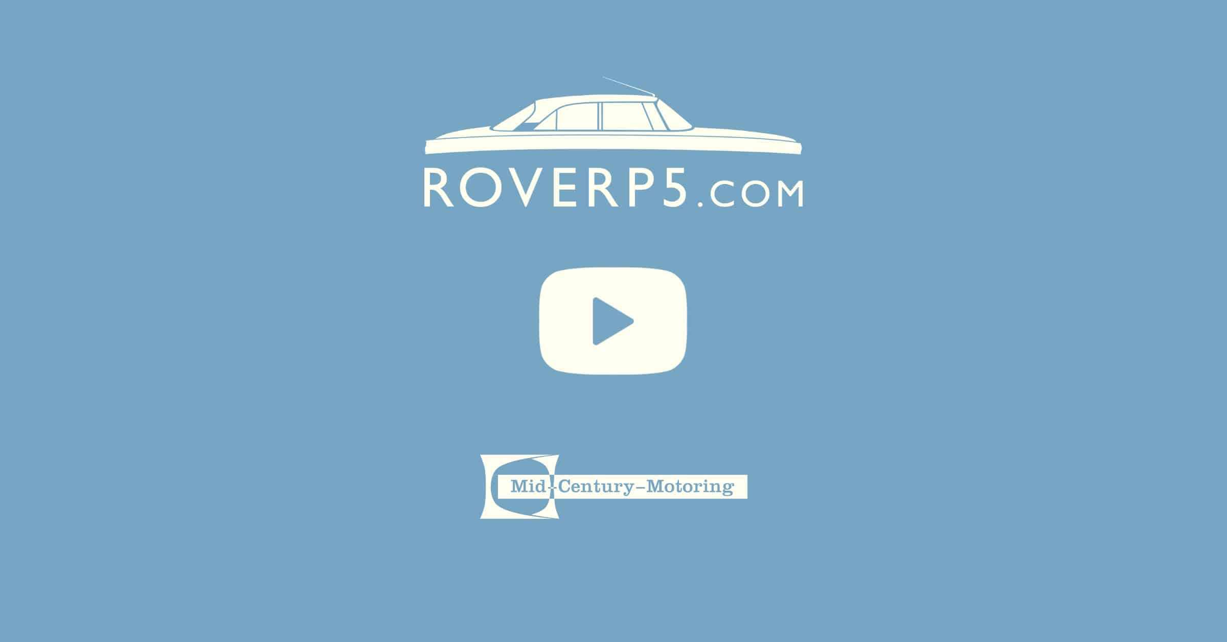 RoverP5.com Video: Rover P5B Handbrake. IN ACTION!